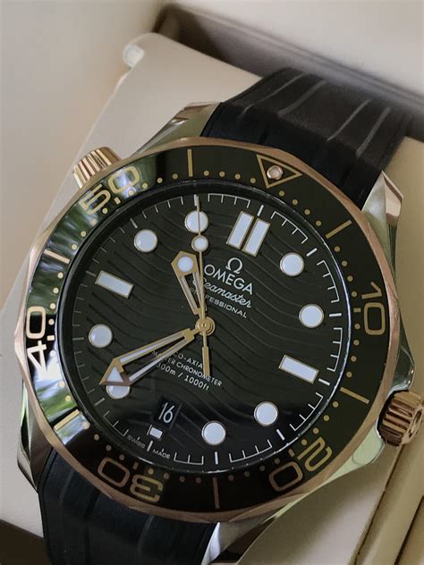 omega seamaster pink gold|omega seamaster black ceramic review.